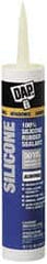 DAP - 10.1 oz Tube Off-White RTV Silicone Joint Sealant - -40 to 400°F Operating Temp, 10 to 20 min Tack Free Dry Time, 24 hr Full Cure Time - Exact Tooling