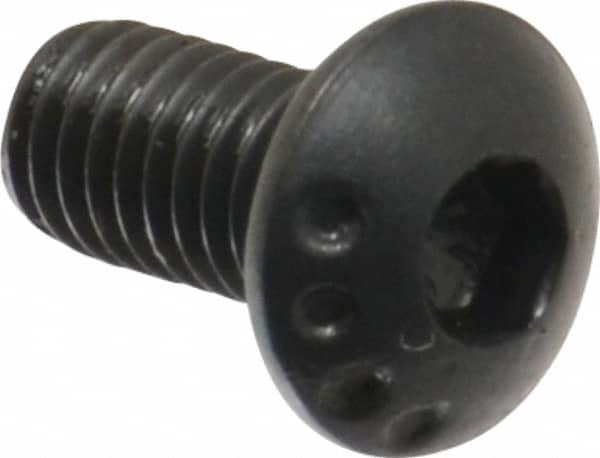 Made in USA - M3x0.50 Metric Coarse Hex Socket Button Cap Screw - Exact Tooling
