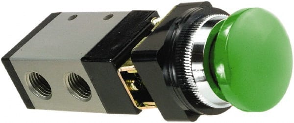 ARO/Ingersoll-Rand - Manually Operated Valves   Valve Type: Manual Mechanical    Actuator Type: Palm Button/Spring - Exact Tooling