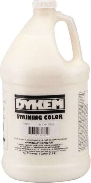 Dykem - 1 Gallon White Staining Color - Bottle - Exact Tooling
