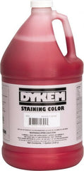 Dykem - 1 Gallon Red Staining Color - Bottle - Exact Tooling
