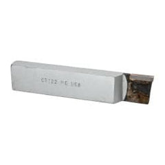 Accupro - 1 x 1/2" Shank, Cutoff & Grooving Single Point Tool Bit - CT-122 - Exact Tooling