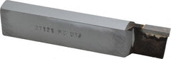 Accupro - 1 x 1/2" Shank, Cutoff & Grooving Single Point Tool Bit - CT-121 - Exact Tooling
