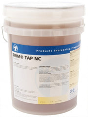 Master Fluid Solutions - Trim Tap NC, 5 Gal Pail Tapping Fluid - Straight Oil, For Broaching, Gear Cutting, Gundrilling, Milling, Reaming, Sawing, Shaving, Threading - Exact Tooling