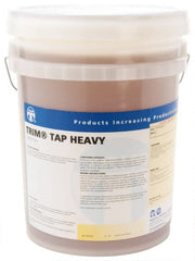 Master Fluid Solutions - Trim Tap Heavy, 5 Gal Pail Tapping Fluid - Straight Oil, For Reaming, Threading - Exact Tooling