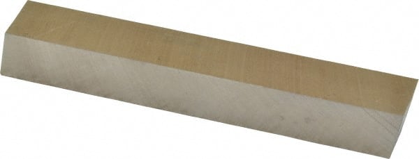 Interstate - M2 High Speed Steel Square Tool Bit Blank - 5/8" Wide x 5/8" High x 4-1/2" OAL, Ground - Exact Tooling