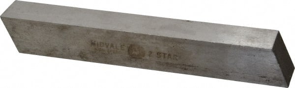 Interstate - M2 High Speed Steel Square Tool Bit Blank - 7/8" Wide x 7/8" High x 6" OAL, Ground - Exact Tooling