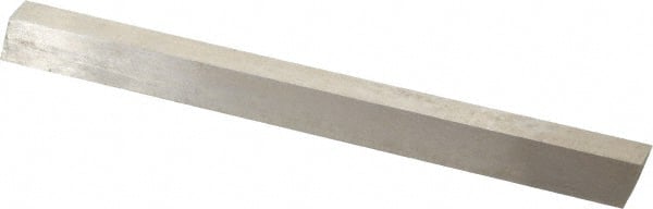 Interstate - M35 Cobalt Rectangular Tool Bit Blank - 5/16" Wide x 1/2" High x 6" OAL, Ground - Exact Tooling