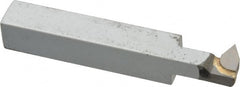 Accupro - 3/8 x 3/8" Shank, Threading Single Point Tool Bit - IDRT-60, Grade Micrograin - Exact Tooling