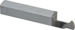 Accupro - 1/2 x 1/2" Shank, Threading Single Point Tool Bit - IDRT-80, Grade Micrograin - Exact Tooling