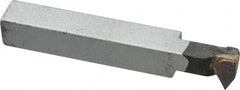 Accupro - 1/2 x 1/2" Shank, Threading Single Point Tool Bit - IDLT-80, Grade Micrograin - Exact Tooling