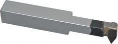 Accupro - 1/2 x 1/2" Shank, Threading Single Point Tool Bit - IDLT-81, Grade Micrograin - Exact Tooling