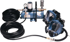 Allegro - Size Adjustable, SAR System - Full Facepiece Headgear, Replacement Window, Use for Industrial & Painting - Exact Tooling