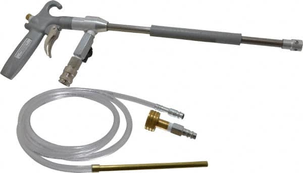 Guardair - 150 Max psi Blow Gun - 1/4 NPT, 12" Tube Length - Exact Tooling