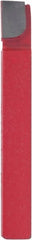 Made in USA - 7/16 x 7/16" Shank, Lead Angle Turning Single Point Tool Bit - BR-7, Grade K68 - Exact Tooling