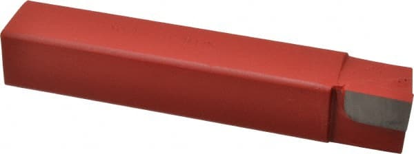 Interstate - 1 x 1" Shank, Square Shoulder Turning Single Point Tool Bit - AR-16, Grade C2 - Exact Tooling