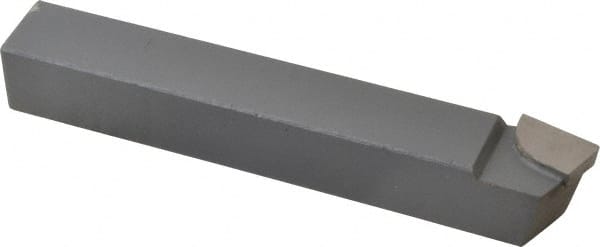 Interstate - 1 x 1" Shank, Lead Angle Turning Single Point Tool Bit - BR-16, Grade C2 - Exact Tooling
