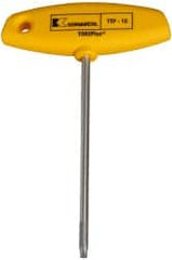 Kennametal - TP15 Torx Plus Drive, T Handle Driver for Indexable Slotting Cutter - Compatible with Insert Screws - Exact Tooling