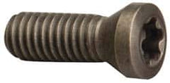 Cutting Tool Technologies - Torx Cap Screw for Indexable End Mills - M2.5x0.45 Thread, Industry Std M25T6S20, For Use with Inserts - Exact Tooling
