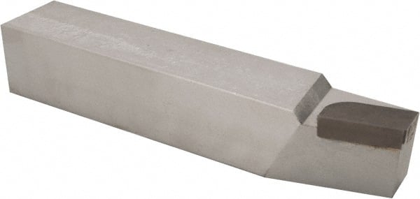 Interstate - 1 x 1" Shank, Lead Angle Turning Single Point Tool Bit - BL-16, Grade C2 - Exact Tooling