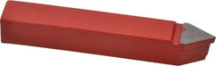 Interstate - 5/8 x 5/8" Shank, Threading Single Point Tool Bit - E-10, Grade C2 - Exact Tooling