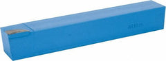 Interstate - 1 x 1" Shank, Square Shoulder Turning Single Point Tool Bit - AR-16, Grade C6 - Exact Tooling