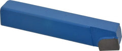 Interstate - 3/4 x 3/4" Shank, Lead Angle Turning Single Point Tool Bit - BL-12, Grade C6 - Exact Tooling