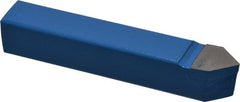 Interstate - 3/4 x 3/4" Shank, Pointed Nose Single Point Tool Bit - D-12, Grade C6 - Exact Tooling