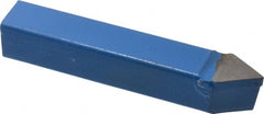 Interstate - 3/4 x 3/4" Shank, Threading Single Point Tool Bit - E-12, Grade C6 - Exact Tooling