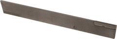 Made in USA - 5/64 Inch Wide x 1/2 Inch High x 4-1/2 Inch Long, Parallel Blade, Cutoff Blade - C6 Grade, Bright Finish - Exact Tooling