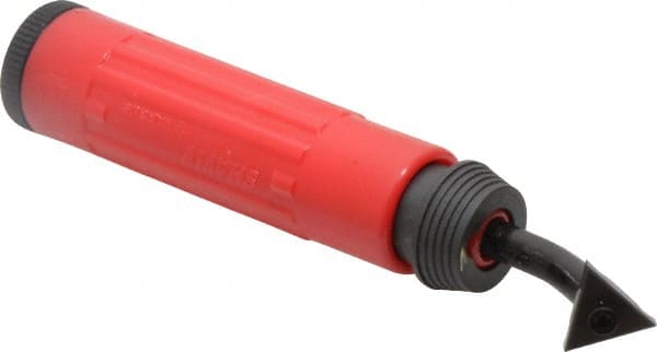 Shaviv - 4 Piece, Carbide Blade, Hand Deburring Tool Set - G3 Blade Holder, For Corners - Exact Tooling