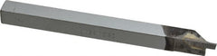 Accupro - 1/2 x 1/2" Shank, Cutoff & Grooving Single Point Tool Bit - LC-500060 - Exact Tooling