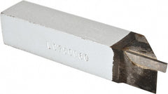 Accupro - 3/4 x 3/4" Shank, Cutoff & Grooving Single Point Tool Bit - Grade Micrograin - Exact Tooling