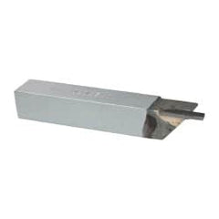 Accupro - 5/8 x 5/8" Shank, Cutoff & Grooving Single Point Tool Bit - Grade Micrograin - Exact Tooling