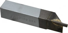 Accupro - 3/4 x 3/4" Shank, Cutoff & Grooving Single Point Tool Bit - LC-750080, Grade Micrograin - Exact Tooling