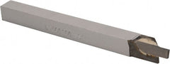 Accupro - 1/2 x 1/2" Shank, Cutoff & Grooving Single Point Tool Bit - LC-500100 - Exact Tooling