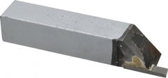Accupro - 3/4 x 3/4" Shank, Cutoff & Grooving Single Point Tool Bit - LC-750100, Grade Micrograin - Exact Tooling