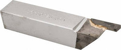 Accupro - 3/4 x 3/4" Shank, Cutoff & Grooving Single Point Tool Bit - LC-750125, Grade Micrograin - Exact Tooling
