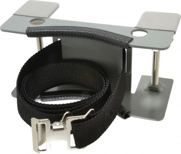 Made in USA - 4-1/4" Long x 8" Wide x 4-1/4" High, Gas Bench Mount Cylinder Bracket - Fits 4, 5, 6, 7, 8, 9, 10, 11, 12, 13, 14" Diameter Cylinders - Exact Tooling