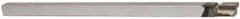 Accupro - 9/32 x 5/32" Shank, Square Nose Single Point Tool Bit - C-281, Grade Micrograin - Exact Tooling