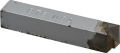 Accupro - 3/8" Shank, Box Turning Single Point Tool Bit - BT-6, Grade Micrograin - Exact Tooling