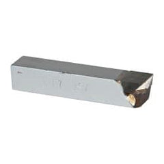 Accupro - 7/16" Shank, Box Turning Single Point Tool Bit - BT-7, Grade Micrograin - Exact Tooling
