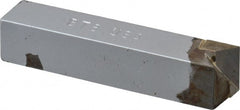 Accupro - 1/2" Shank, Box Turning Single Point Tool Bit - BT-8, Grade Micrograin - Exact Tooling