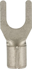 Ideal - #10 Stud, 12 to 10 AWG Compatible, Noninsulated, Crimp Connection, Standard Fork Terminal - Exact Tooling