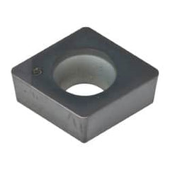 Kennametal - CCGW32.52 S0415M Grade KB5625 PCBN Turning Insert - TiAlN Finish, 80° Diamond, 3/8" Inscr Circle, 5/32" Thick, 1/32" Corner Radius - Exact Tooling