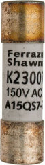 Ferraz Shawmut - 150 VAC/VDC, 7 Amp, Fast-Acting Semiconductor/High Speed Fuse - Clip Mount, 1-1/2" OAL, 100 at AC, 50 at DC kA Rating, 13/32" Diam - Exact Tooling