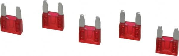 Ferraz Shawmut - 10 Amp, 32 VDC, Bussmann ATM-10, Fast Acting Automotive Fuse - 0.43" Long, Red, Littlefuse 297010 - Exact Tooling
