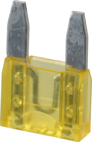 Ferraz Shawmut - 20 Amp, 32 VDC, Bussmann ATM-20, Fast Acting Automotive Fuse - 0.43" Long, Yellow, Littlefuse 297020 - Exact Tooling