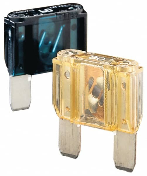Ferraz Shawmut - 40 Amp, 32 VDC, Bussmann MAX-40, Time Delay Automotive Fuse - 1.15" Long, Amber, Littlefuse 299040 - Exact Tooling