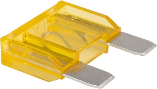 Ferraz Shawmut - 20 Amp, 32 VDC, Bussmann MAX-20, Time Delay Automotive Fuse - 1.15" Long, Yellow, Littlefuse 299020 - Exact Tooling